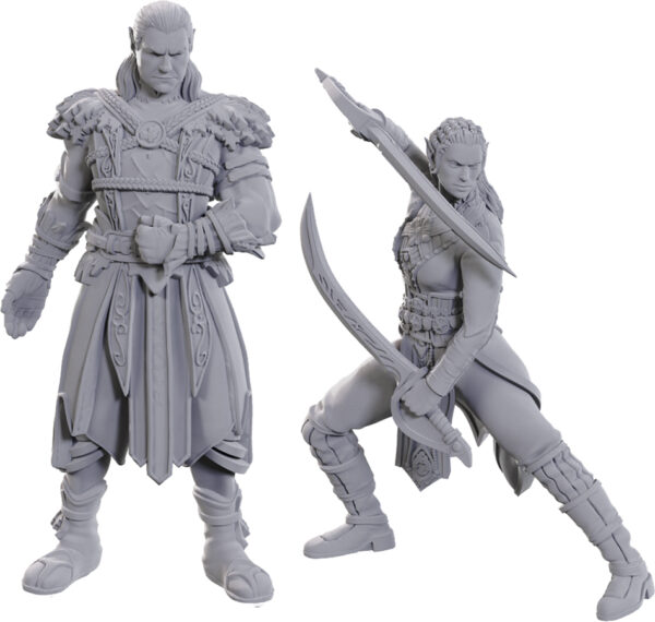 Dungeons & Dragons: Nolzur's Marvelous Unpainted Miniatures - Special Edition Baldur's Gate 3, Jaheira & Halsin