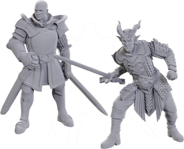 Dungeons & Dragons: Nolzur's Marvelous Unpainted Miniatures - Special Edition Baldur's Gate 3, Ulder Ravengard & Zevlor