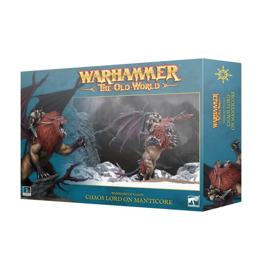 photo of Warriors of Chaos: Lord on Manticore box