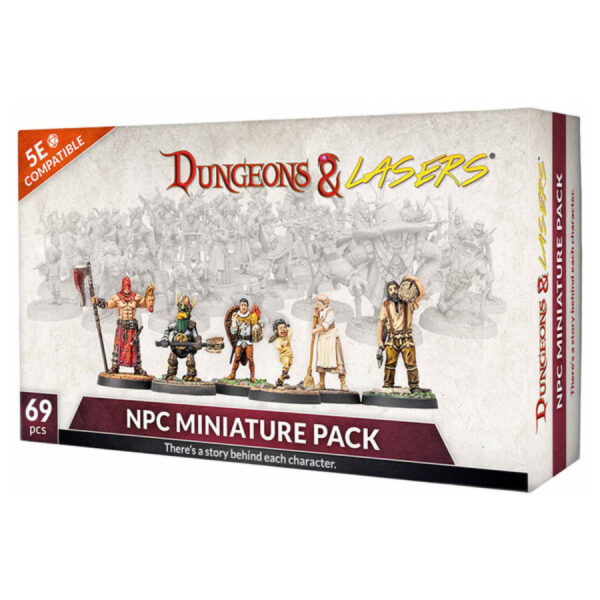 Dungeons & Lasers: NPC Miniature Pack