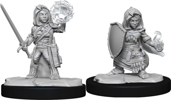 photo of Pathfinder Deep Cuts Unpainted Miniatures: W14 Halfling Cleric Female