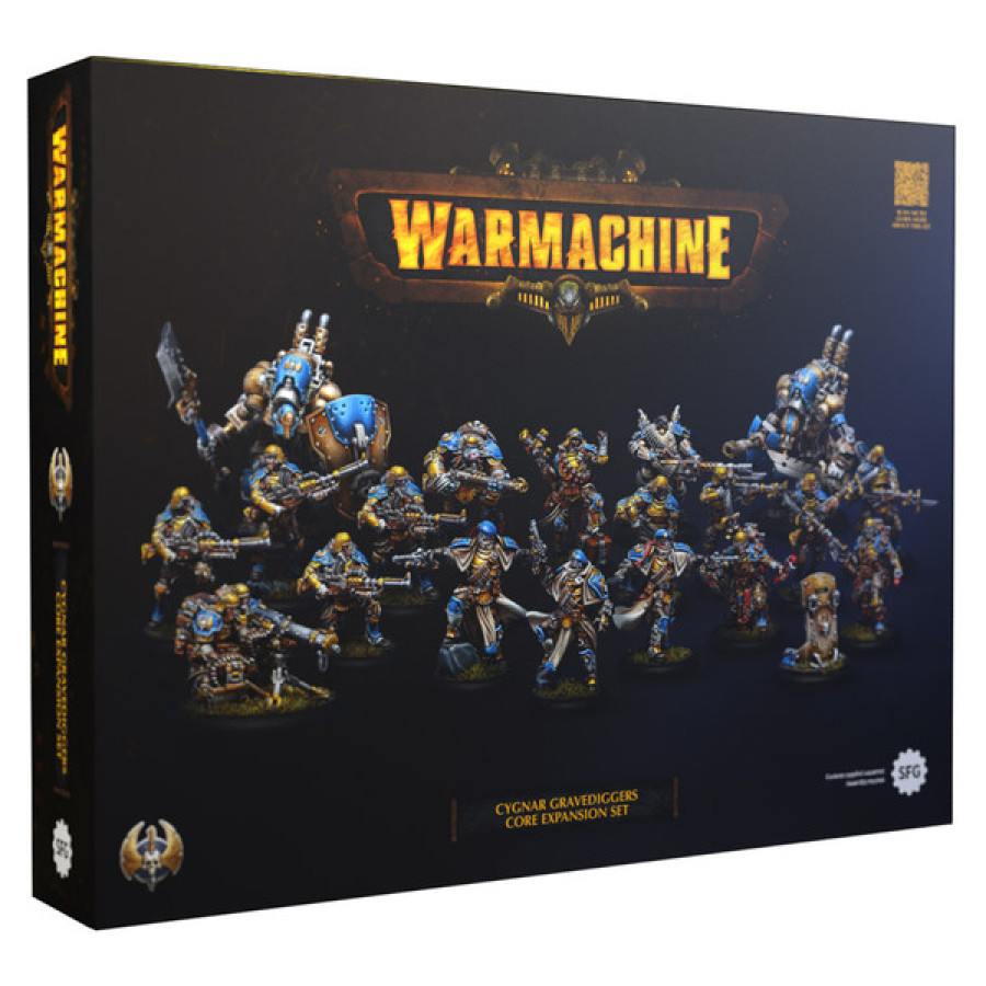 photo of Warmachine: Cygnar Gravediggers Core Expansion box