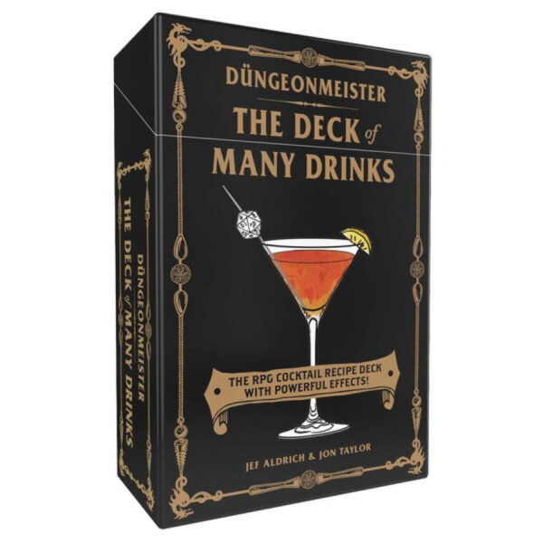 photo of Dungeonmeister: The Deck of Many Drinks box