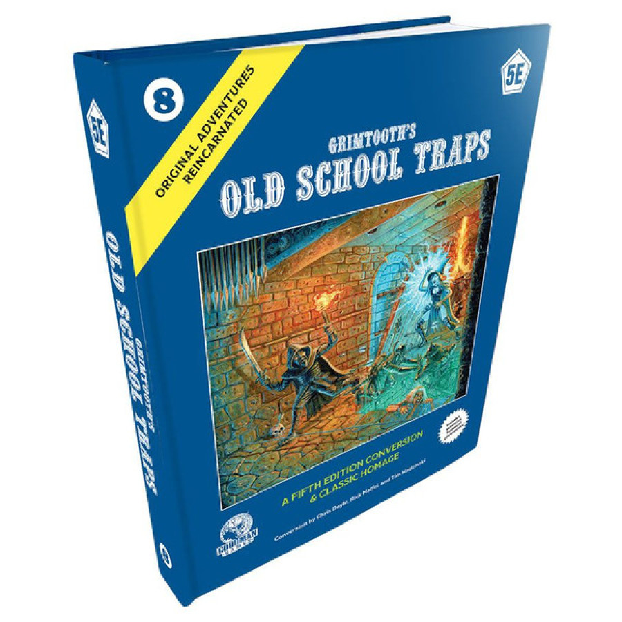 photo of D&D 5E: Original Adventures Reincarnated #8 Grimtooth’s Old School Traps cover
