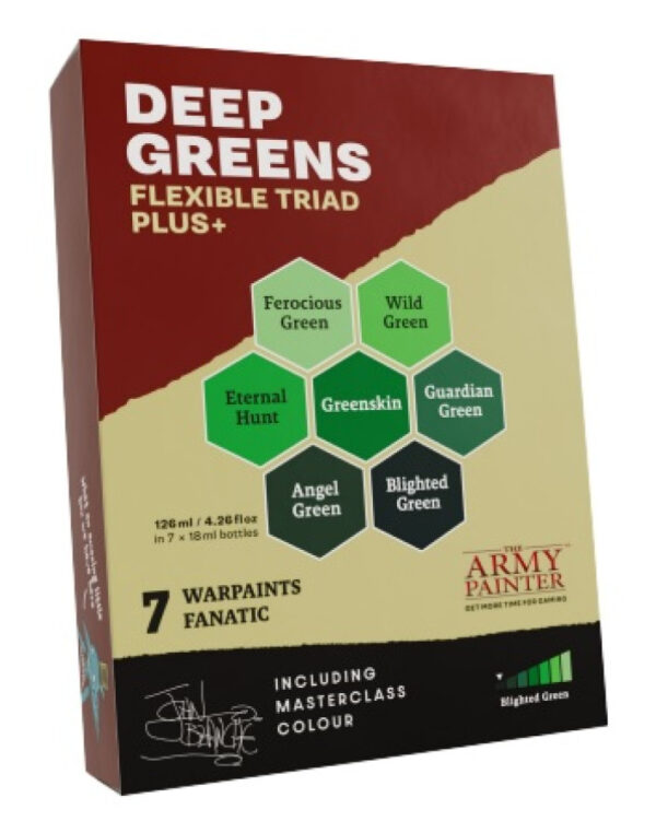 Warpaints Fanatic: Flexible Triad PLUS+ - Deep Greens