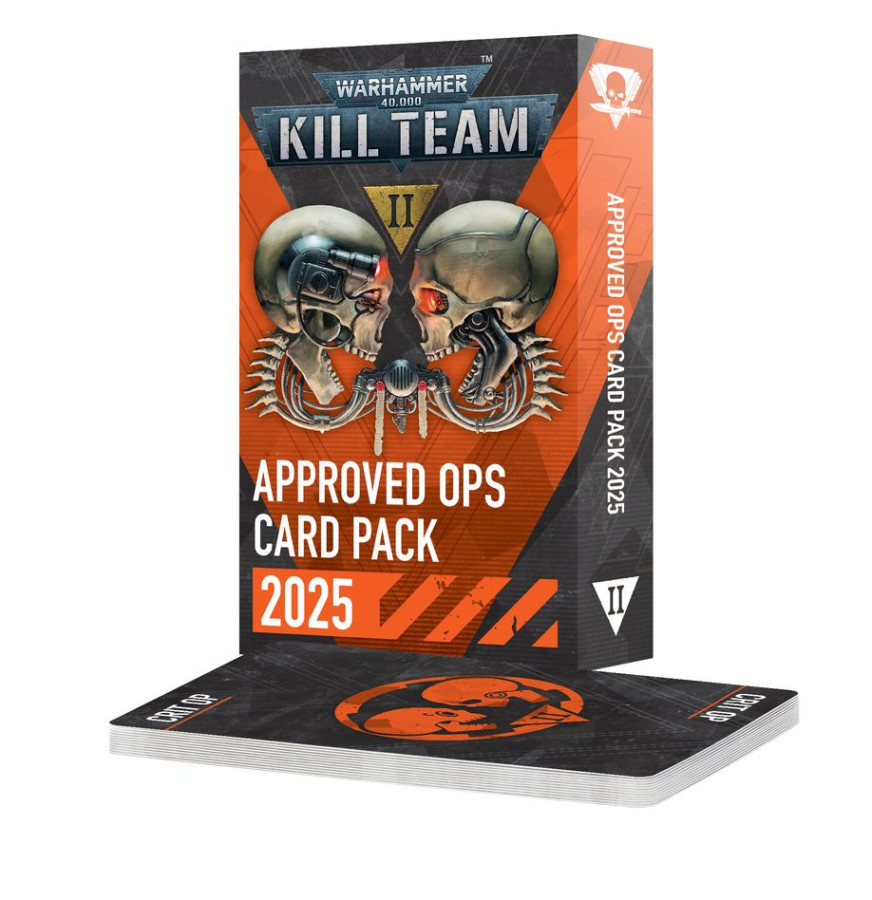 photo of Kill Team: Approved Ops Card Pack 2025