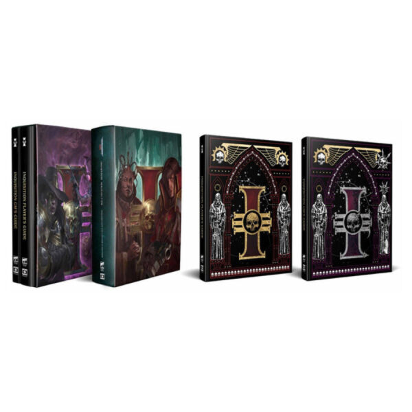 photo of Warhammer 40,000 Roleplay: Imperium Maledictum: Inquisition Collector's Edition covers