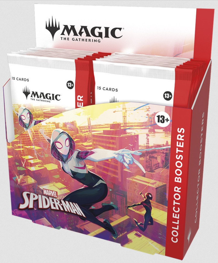 photo of Magic the Gathering CCG: Marvel`s Spider Man Collector Booster Display