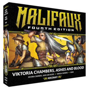 photo of Malifaux 4th Edition: Viktoria Chambers, Ashes and Blood box