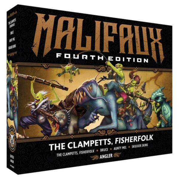 photo of Malifaux 4th Edition: The Clampetts, Fisherfolk box