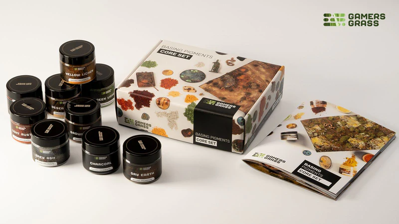 photo of Gamers Grass - Basing Pigments Core Set