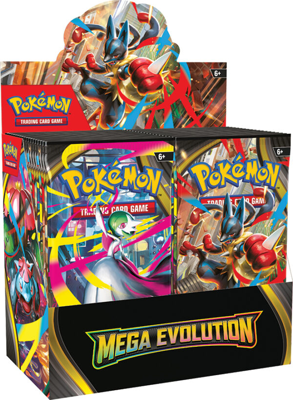photo of Pokemon TCG: Mega Evolution - Base Set Enhanced Booster Display