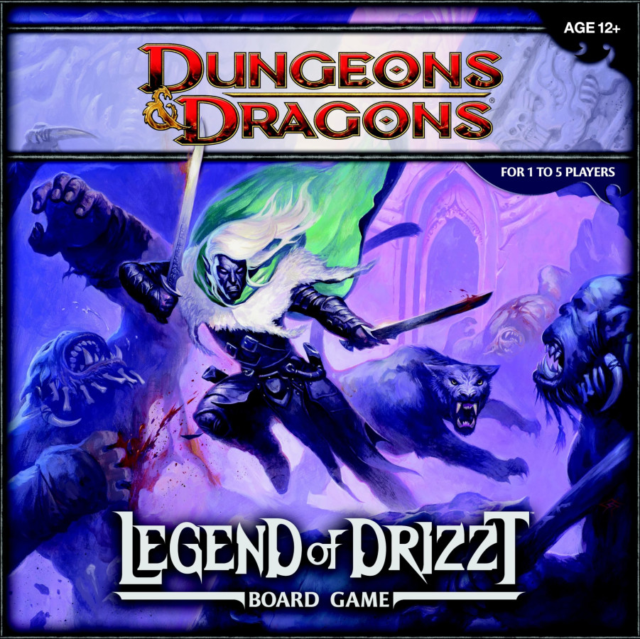 photo of Dungeons & Dragons: Legend of Drizzt Board Game box