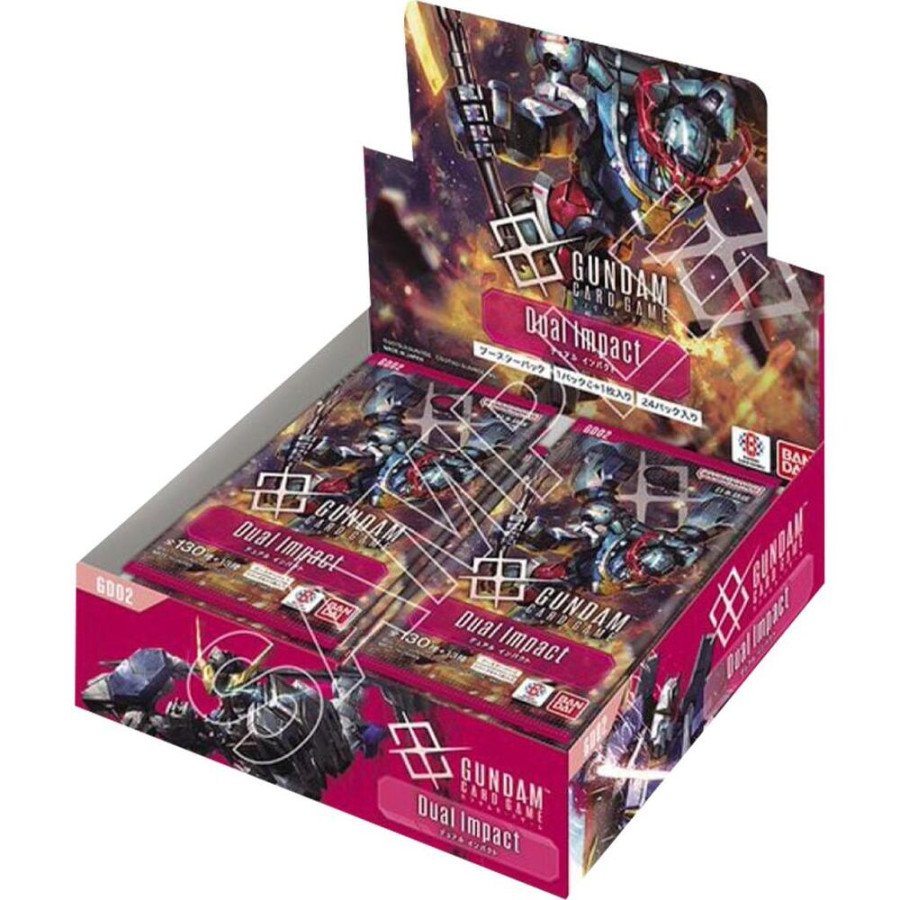 photo of Gundam TCG: Dual Impact Booster Display (24) (GD02)