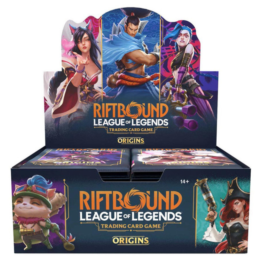 photo of Riftbound: League of Legends TCG: Origins: Booster Display