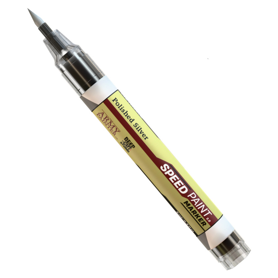 photo of Speedpaint Marker: Polished Silver