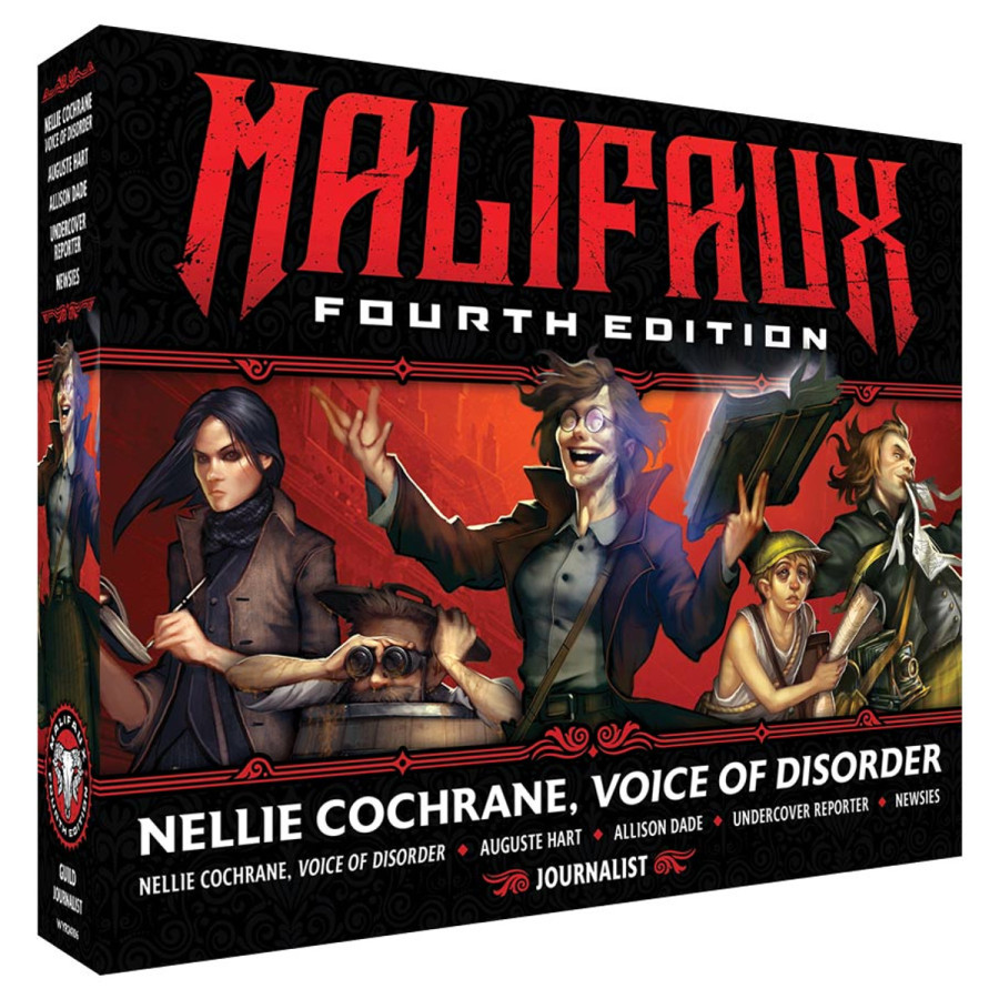photo of Malifaux 4th Edition: Nellie Cochrane, Voice of Disorder cover
