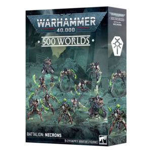 photo of 500 Worlds Battalion: Necrons box