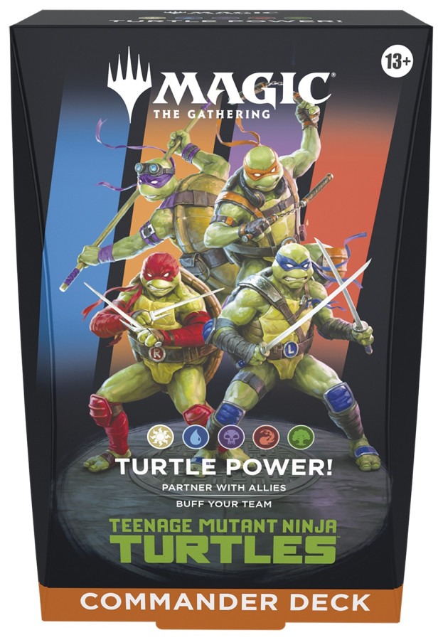 photo of MTG: TEENAGE MUTANT NINJA TURTLES COMMANDER Deck